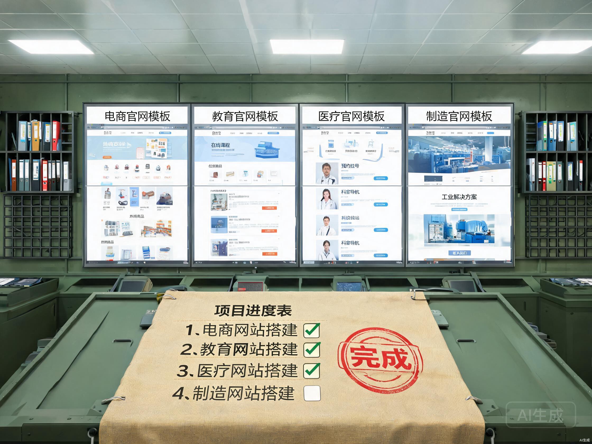 全行业网站定制服务